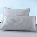 Summer Cooling Pillowcase Solid Color Ice Bean Bean Pillowcase Cool Feeling Air Conditioning Cover Washable  (No Pillow) 48x74cm