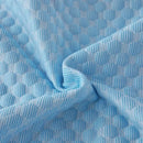 Summer Cooling Pillowcase Solid Color Ice Bean Bean Pillowcase Cool Feeling Air Conditioning Cover Washable  (No Pillow) 48x74cm